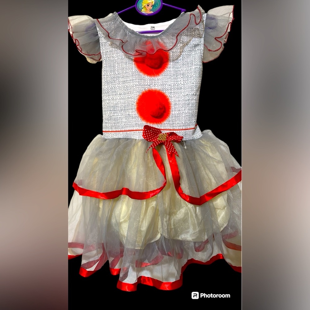 Vestido Halloween pallaso